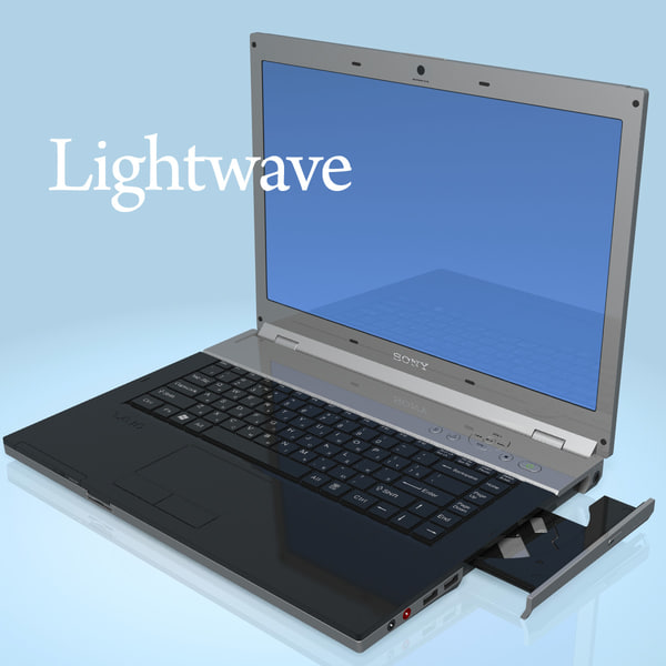 notebook sony vaio vgn-fz11sr 3d model - Notebook SONY Vaio VGN-FZ11SR MF... by 3DLocker